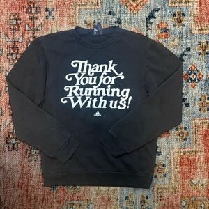 Adidas Black Crewneck Men's Sweater